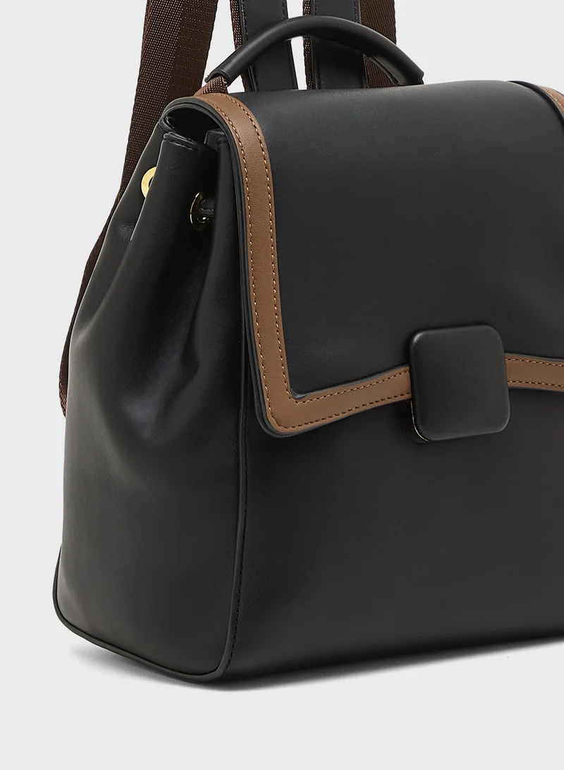 Ginger Roll Top Backpack