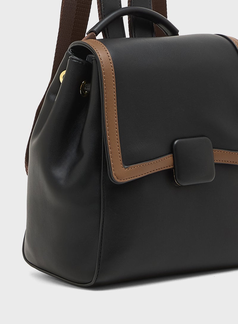 Ginger Roll Top Backpack  - Image 4