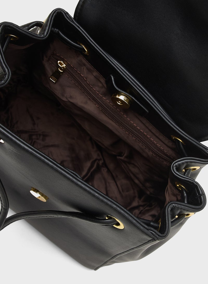 Ginger Roll Top Backpack  - Image 5
