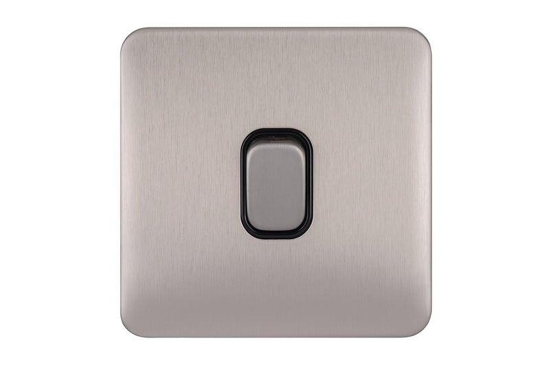 Schneider Electric Lisse Screwless Deco Light Switch - Image 1