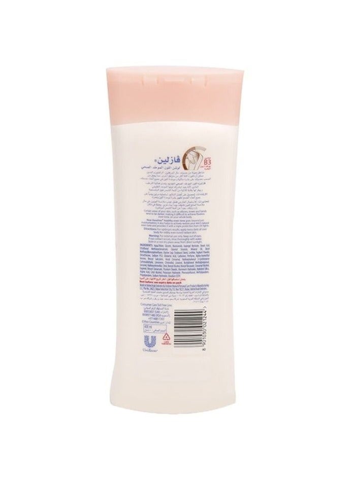 فازلين لوشن صحي للجسم بفيتامين B3 ثلاثي للحماية من الشمس للحماية من الأشعة فوق البنفسجية، 400 مل - Image 2