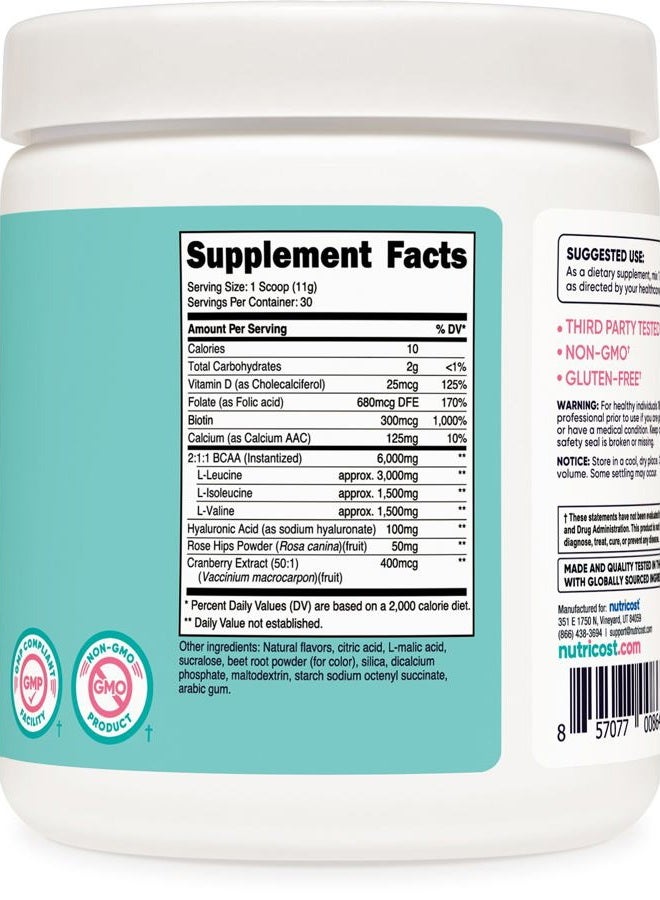 Nutricost BCAA for Women (Strawberry Lemonade, 30 Servings) - Formulated Specifically for Women - Non-GMO and Gluten-Free - Image 5