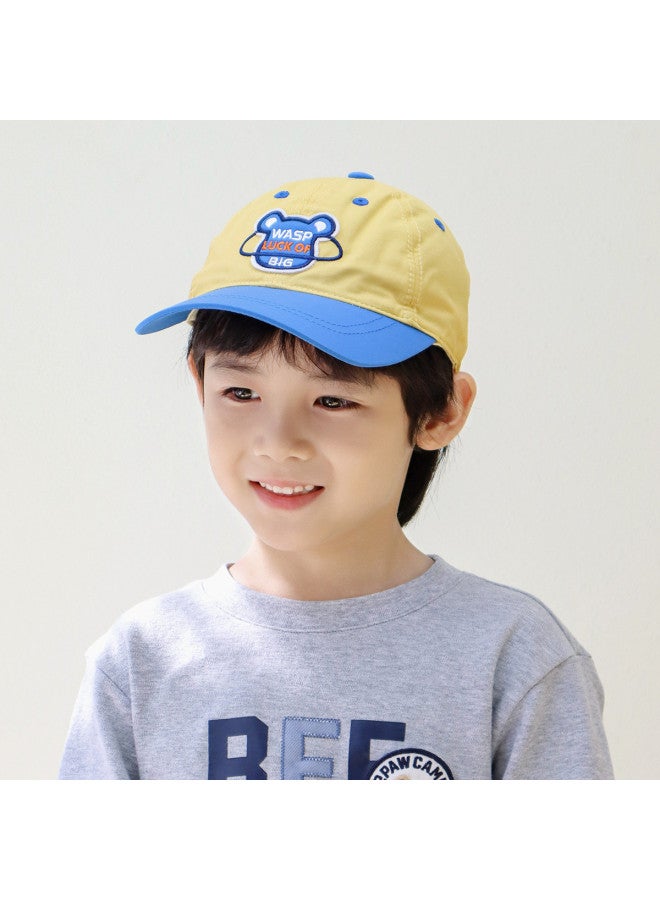 Bumblebee Children's Baseball Cap For Boys And Girls, Student Snapback, Breathable Outdoor Sports Hat For Ages 3-9 - Image 4