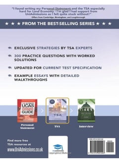 The Ultimate TSA Guide: Guide to the Thinking Skills Assessment for the 2022 Admissions Cycle with: Fully Worked Solutions, Time Saving Techniques, Score Boosting Strategies, Annotated Essays.  - Image 2