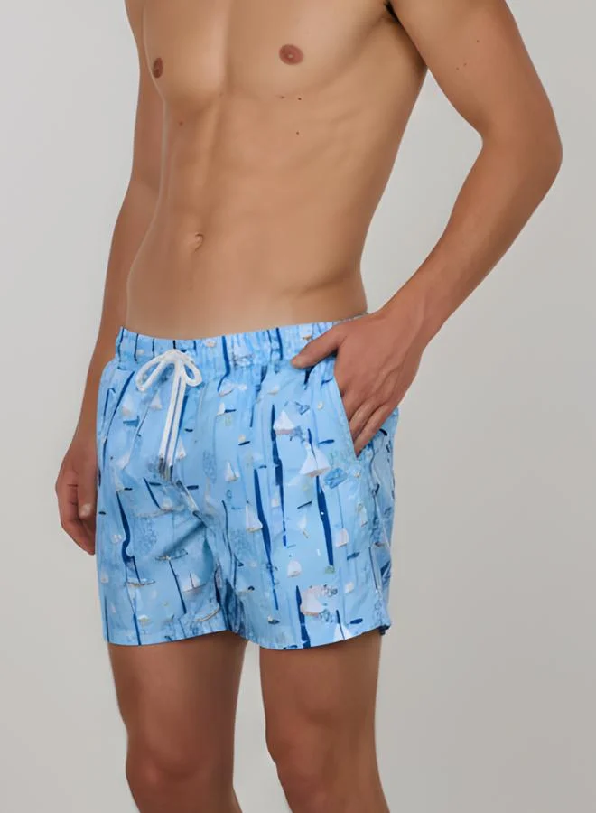 Just Nature Yachts Dream Swim Shorts Yachts Dream for Men | Best Price UAE