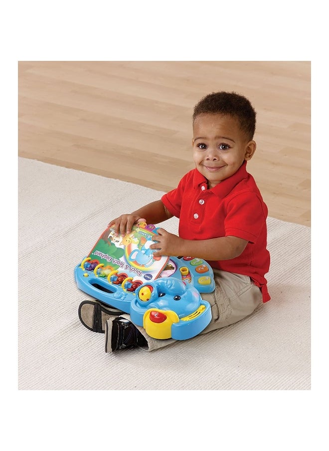 vtech Touch & Teach Elephant (Blue)  - Image 4