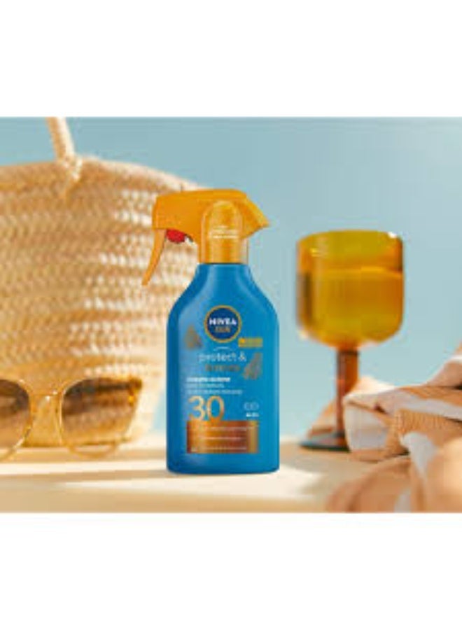 Nivea Sun Protect & Bronze Spray SPF30 270ml - Image 2