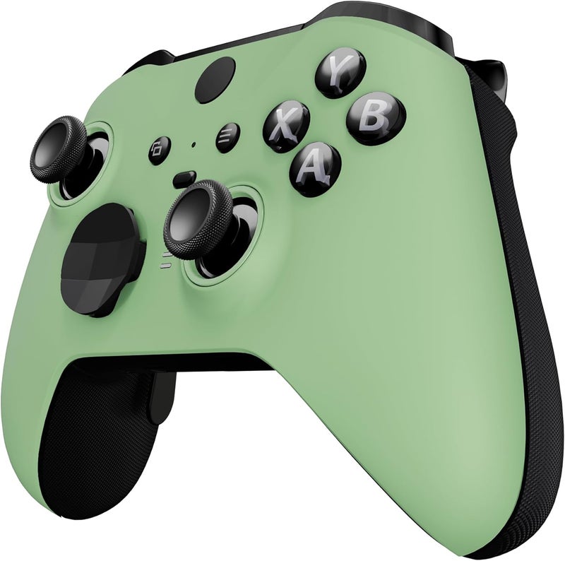 eXtremeRate الغلاف الأمامي البديل من eXtremeRate لوحدة تحكم Xbox Elite Wireless 2 Core، غطاء لوحة أمامية أخضر ماتشا لوحدة تحكم Xbox Elite Series 2 مع حلقات مميزة [لا تشمل وحدة التحكم] - Image 5