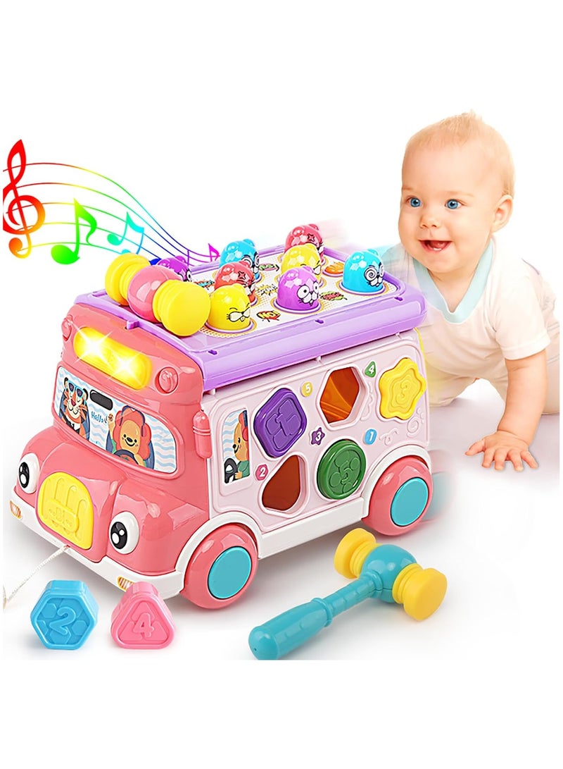 ARNOTEC Multifunctional Musical Car Toy, Fun Musical Toy Truck with Lights and Music, Educational Piano Instrument Shape, Cute Early Education Training Toy, Great Gift for Toddlers 9 Months and Up - Image 2