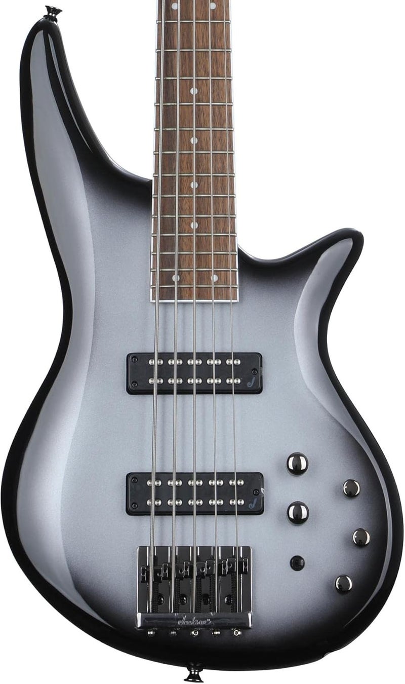 جيتار جاكسون JS Series 5-String Spectra Bass JS3V - فضي متدرج