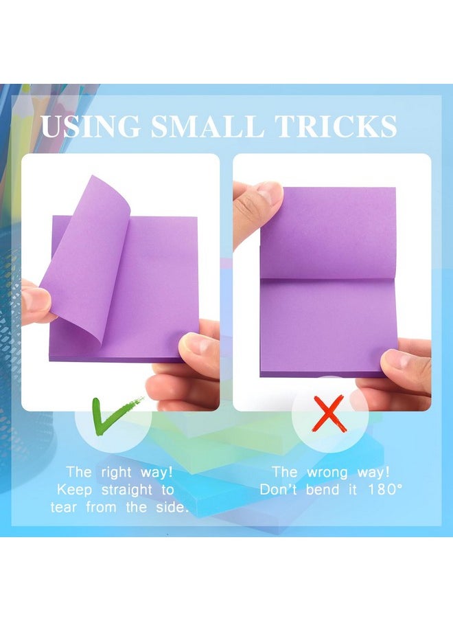 Early Buy Pop Up Sticky Notes 3X3 Refills Selfstick Notes 6 Pads 6 Bright Colors 100 Sheets/Pad (6 Bright)  - Image 5