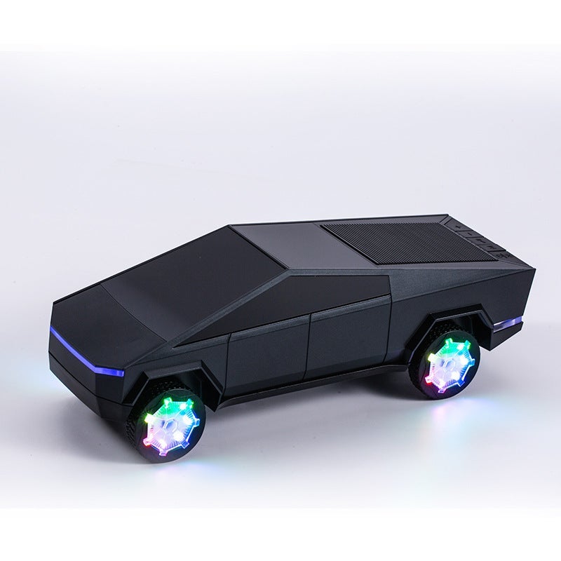 Tesla Cybertruck Bluetooth Speaker with Radio - Cool Car Model Mini