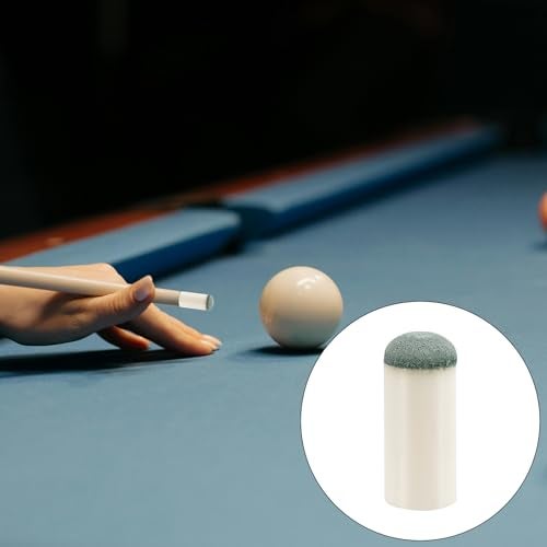 XIHIRCD 20pcs Billiard Cue Tips 12mm, 0.47in Pool Cue Stick Tips Billiard Cue Tips Replacement Kit Slip on Pool Cue Tips Pool Table Accessories for Lp Century Snooker & Billiards - Image 3