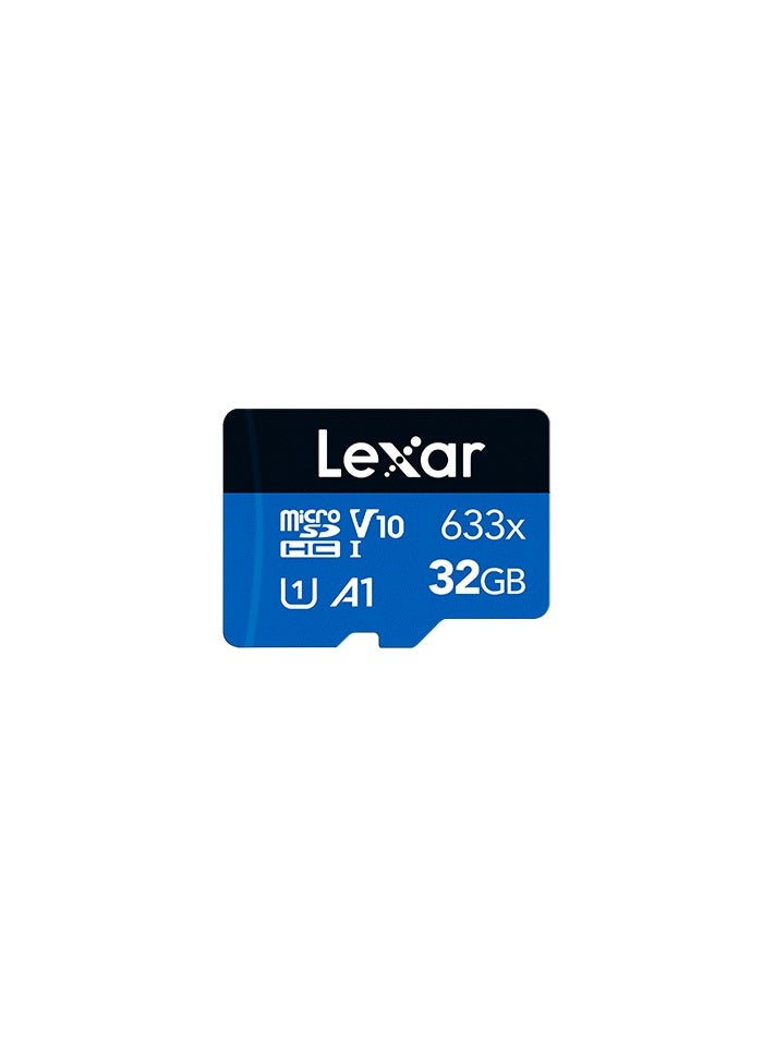 Lexar High-Performance Micro Card , 633X microSDHC UHS-I , 32 GB , V10 , LMS0633032G-BNNNG 32 GB - Image 2