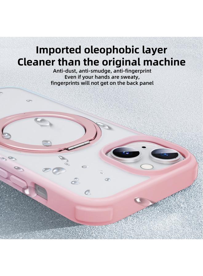 S-TOP Case For iPhone 14 MagSafe Holder PC Hybrid TPU Phone Case - Image 5