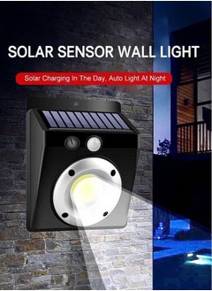 60 COB LED Solar Power Outdoor Wall Light Lamp Black 16 x 10 x 5centimeter - pzsku/Z7FE3B6F23EF9C551F599Z/45/_/1678950623/a32f685c-5158-4e61-988c-02274393c175