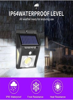 60 COB LED Solar Power Outdoor Wall Light Lamp Black 16 x 10 x 5centimeter - pzsku/Z7FE3B6F23EF9C551F599Z/45/_/1678950624/14b2d8a0-469f-4b12-ad27-e7f008a53532