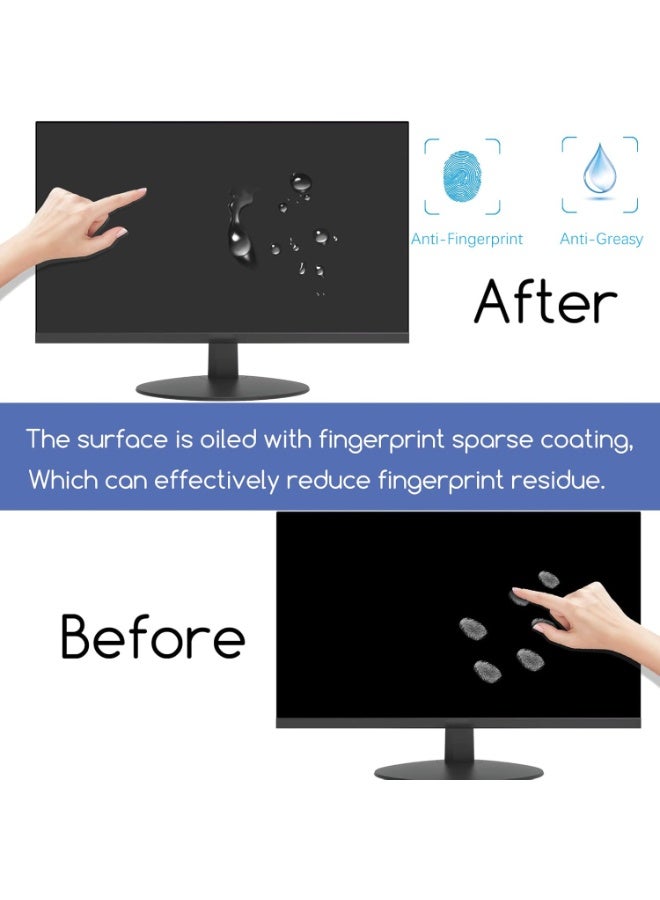 24 Inch Anti Blue Light Screen Protector for Universal 24" 16:9 Standard/Curved Monitor & Touchscreen, (20.94 X 11.77 inches Screen Size) Blue Light Blocking & Anti Glare Screen Filter - Image 4