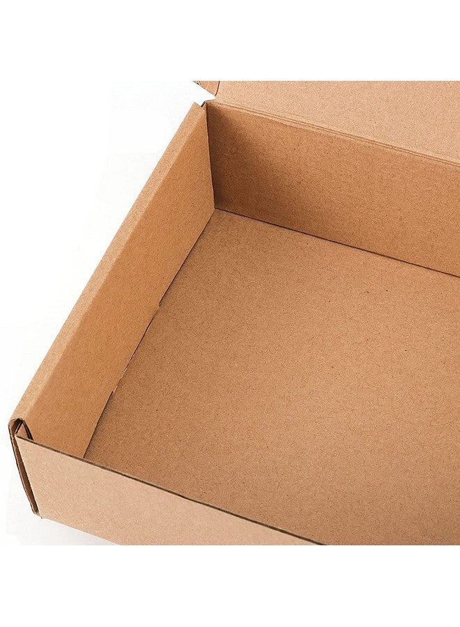 HAKZEON 100 Pack 4 X 4 X 2 Inches Brown Corrugated Box Mailers Strong Small Shipping Boxes Corrugated Cardboard Boxes For Packing Moving Transporting Small Items Small Crafts - Image 3