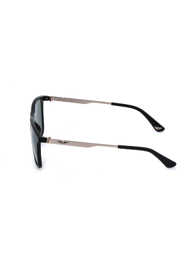 POLICE Full Rim Square Sunglasses SPLQ80M - Image 3