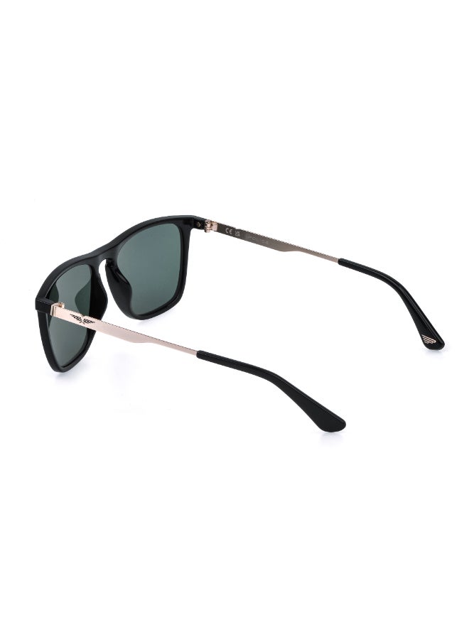 POLICE Full Rim Square Sunglasses SPLQ80M - Image 4