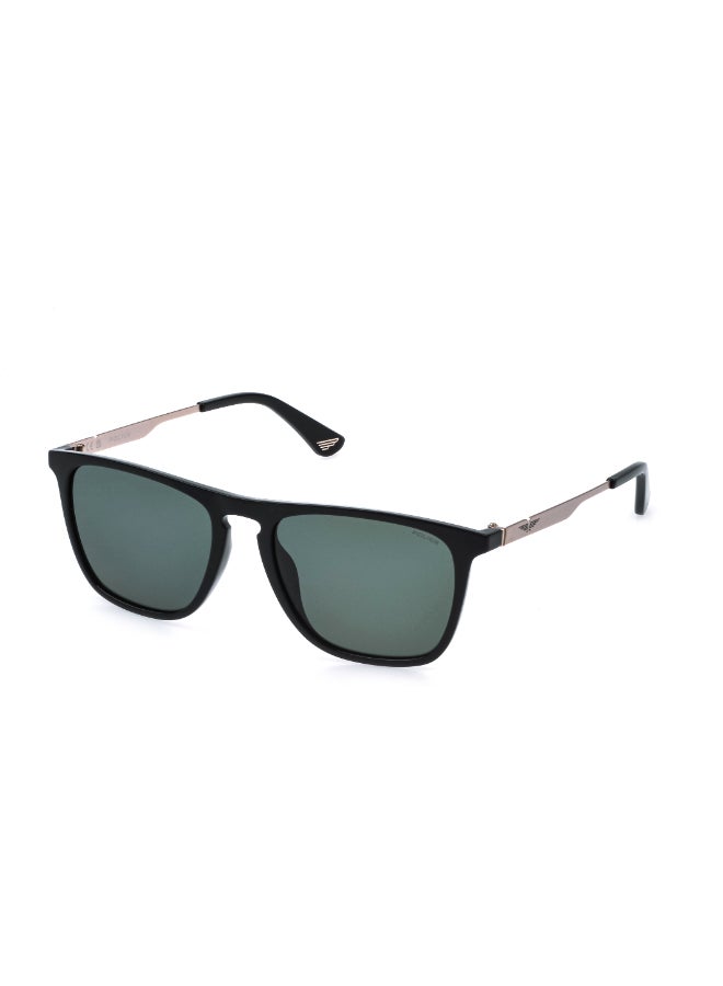 POLICE Full Rim Square Sunglasses SPLQ80M - Image 1