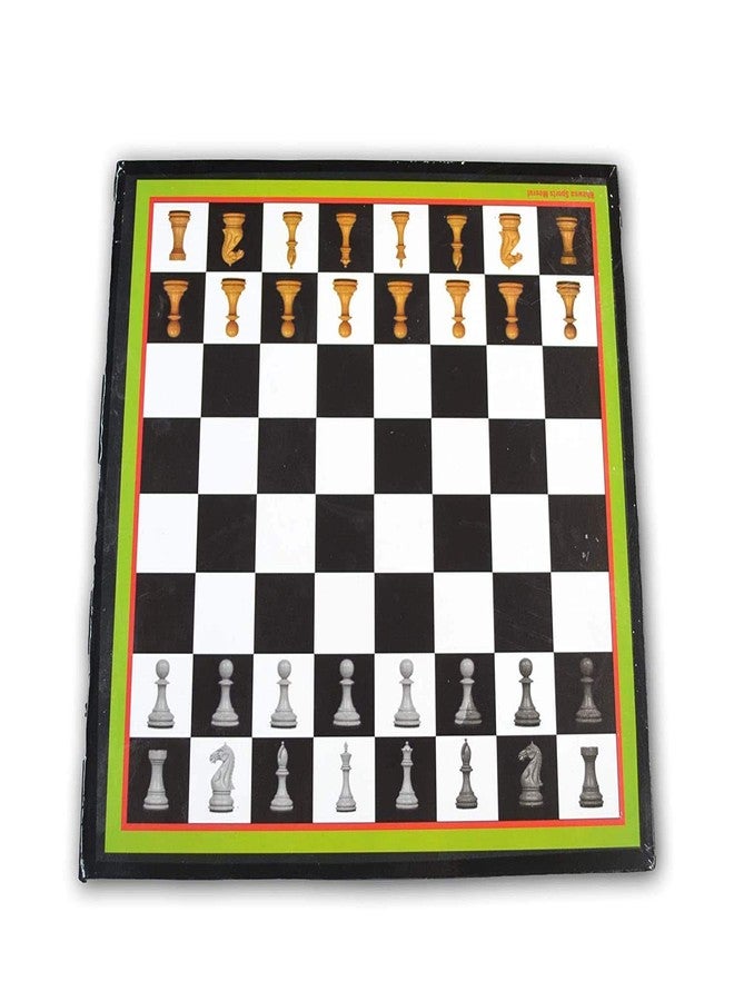 TOPTEAM Top Team Wooden Ludo and Chess Board 2 in 1 with Coins One Side Chess and Opposite Side Ludo (Pack of 1). - Image 2