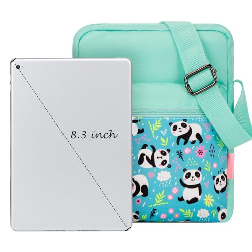Choco Mocha Girls Purses Age 8-10, Purse for Girls 6-8 10-12 Girl Crossbody Bag for Kids 8-12 Teen Messenger Bag Christmas Giftsï¼ŒPanda-blue - Image 5