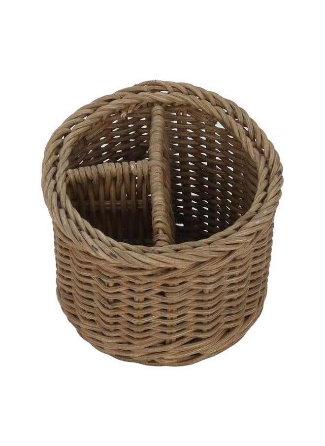 Alsaif Round Wicker Serving Basket 3 Pieces 13  - Image 2