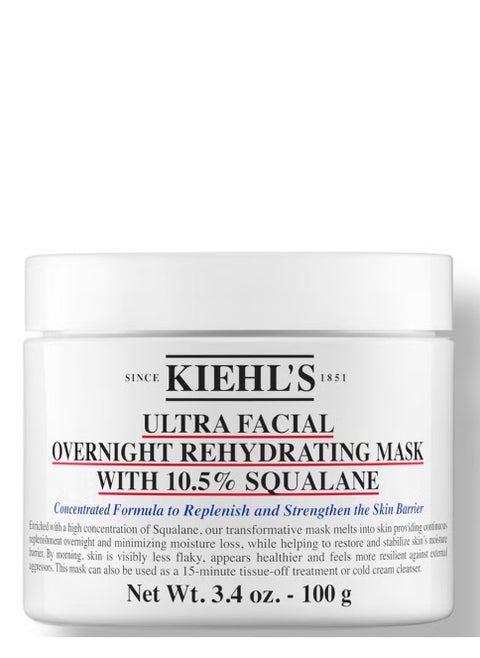 Ultra Facial Overnight Rehydrating Mask With 10.5% Squalane, 100ml