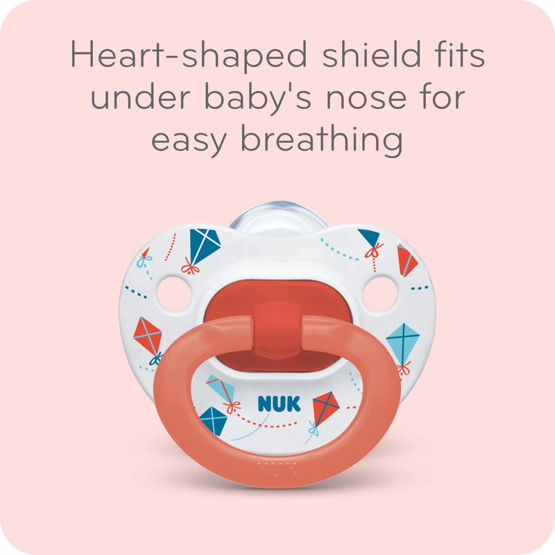 NUK Orthodontic Pacifiers, 6-18 Months, 5-Pack - Image 3