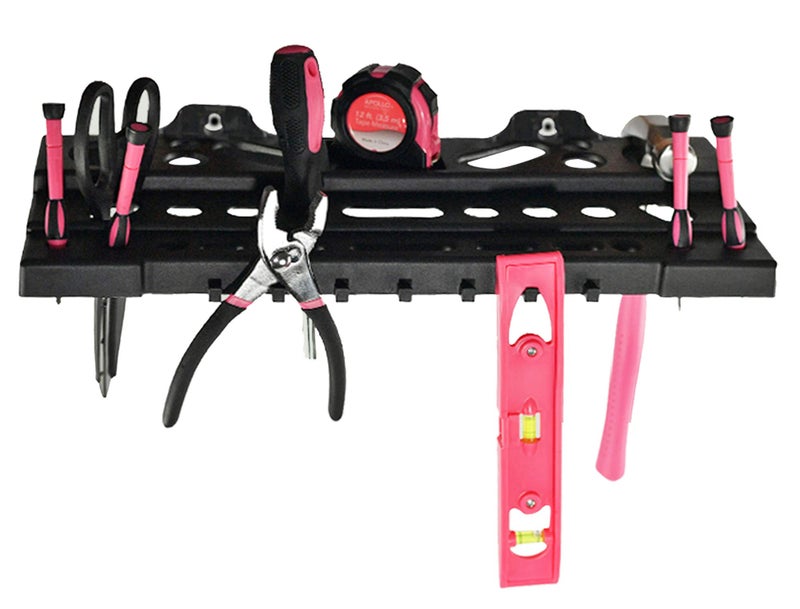 Homex HomeX  Wall Mount Multi Tool Storage Organizer Rack  Perfect for Garage Shop or Shed 