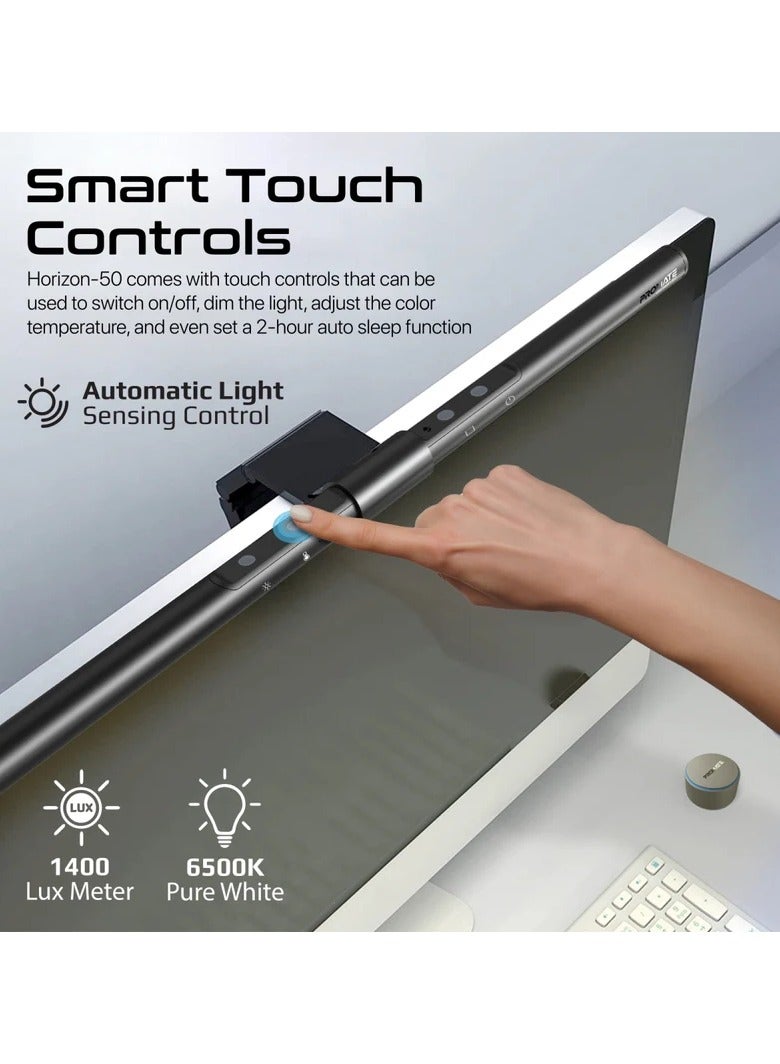 Promate LumiBar Touch Controlled LED Monitor Light with Wireless Controller Horizon-50 - Image 3