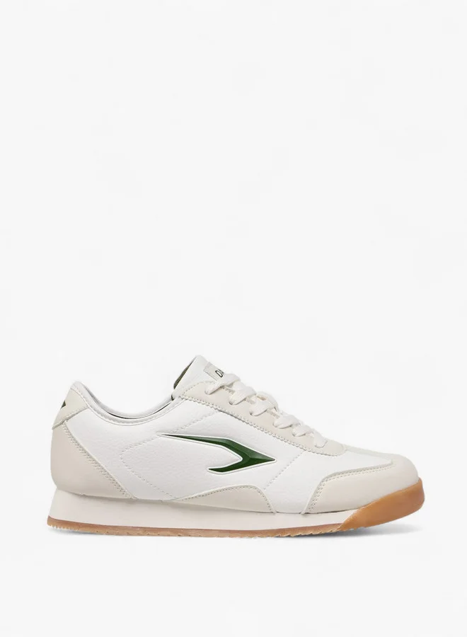 Dash Women Logo Print Sneakers with Lace-Up Closure