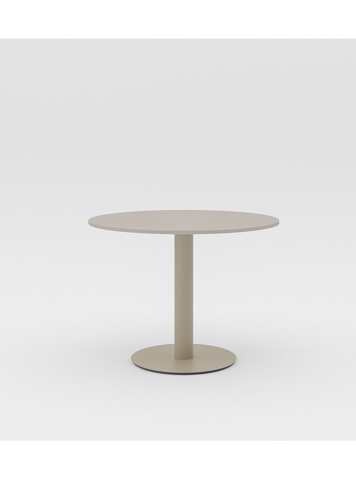 Neo Front - Neo Front Modern Round Pantry Table Small Round Table Contemporary Dining Table Compact Dining Table HPFS-BSH01 - Image 1