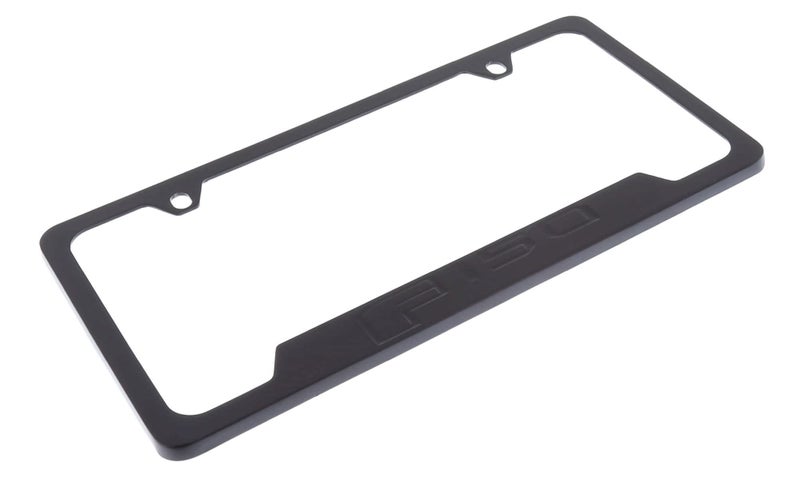 Ford License Frame Inc. Ford F 150 Blacked Out Style Metal License Plate Frame - Image 4