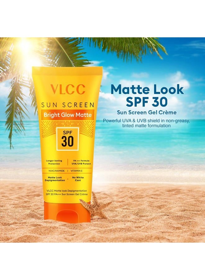 VLCC كريم جل واقي من الشمس بعامل حماية 30 ومزيل للتصبغات غير اللامع (50 جم) - Image 3