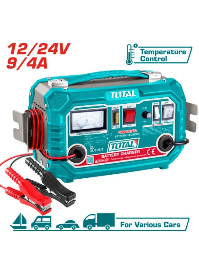 Total Tonger Battery Charger + Connectors Tbc1601