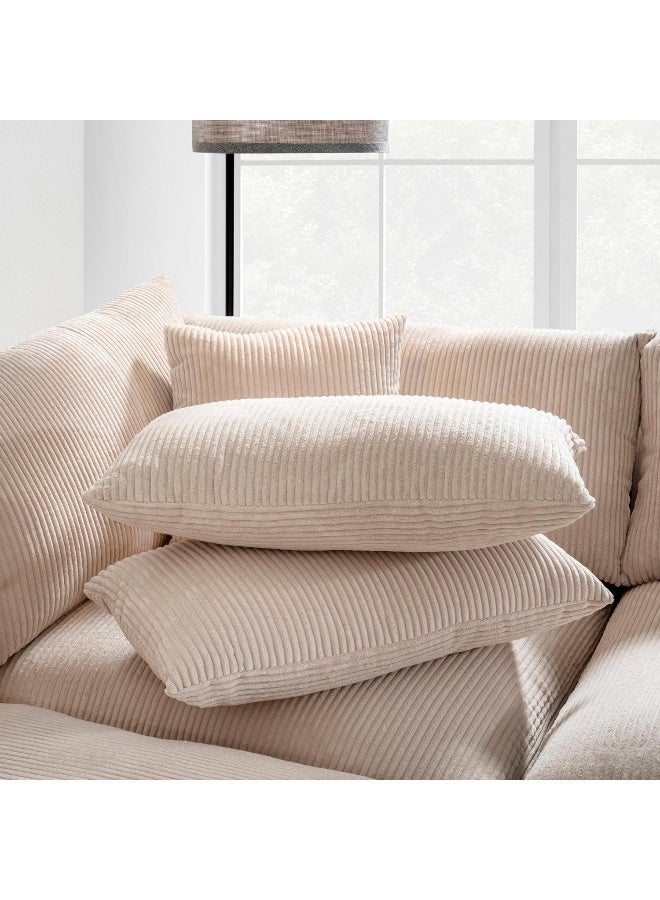 Pan Home Sah Corner Sofa Set - Beige  - Image 2