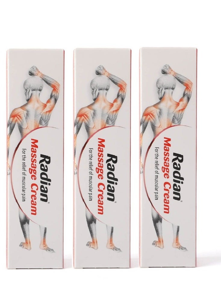 Radian 3 pieces of Massage Cream 3*100 g  - Image 1