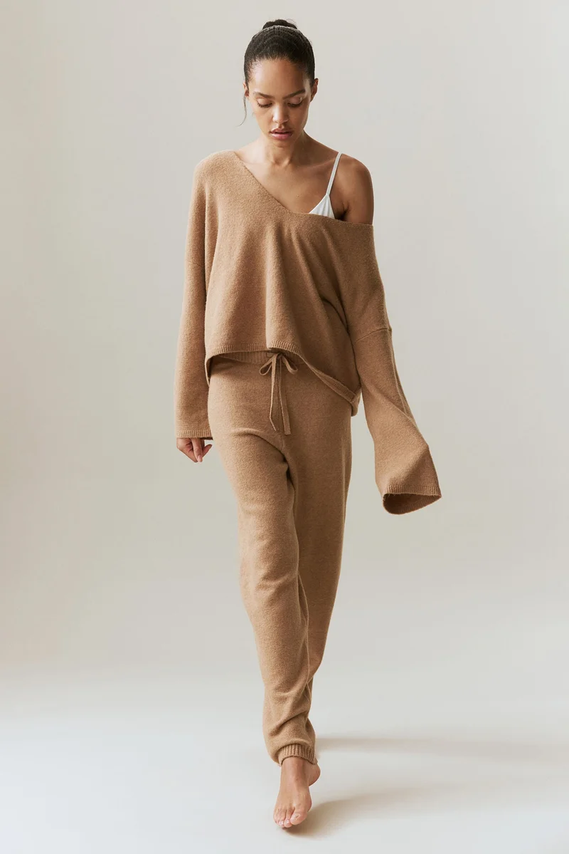 H&M Fine-knit joggers