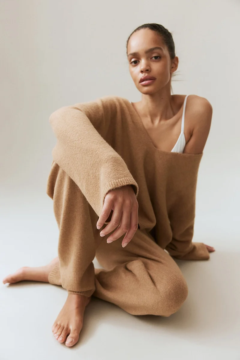 H&M Fine-knit joggers