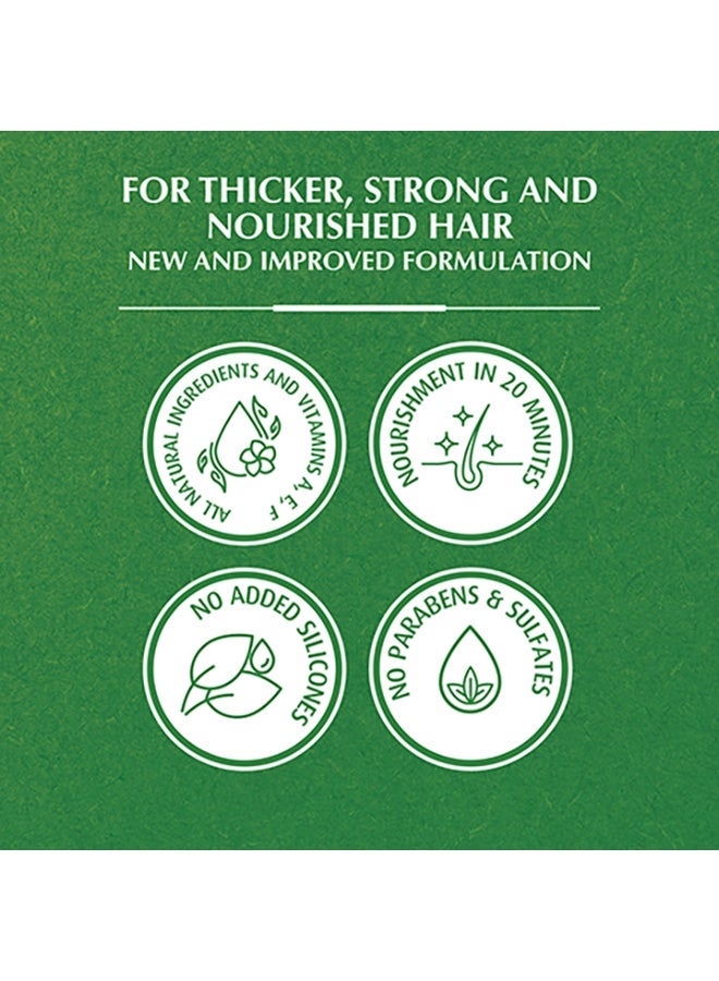 Dabur Castor Enriched Hair Oil For Thicker Hair 300ml - Image 4