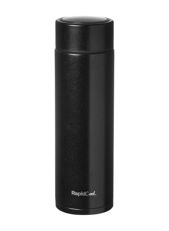Nuby Rapid Cool Flask, Baby Formula Cooling Flask for Fast and Safe Bottle Preparation, Portable Feeding Essential, Black - Image 1