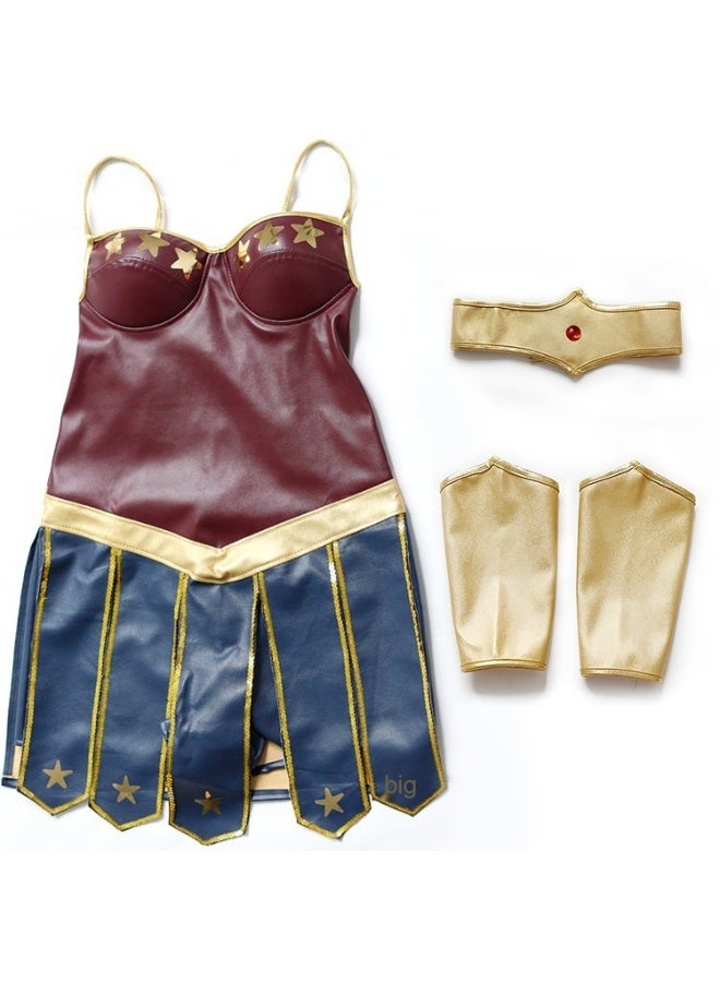 Halloween Costume Cosplay - Adult Cosplay Of Heroic Characters Stage Attire - Roman War God - Image 2