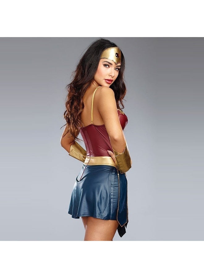 Halloween Costume Cosplay - Adult Cosplay Of Heroic Characters Stage Attire - Roman War God - Image 3