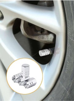 Generic 4-Piece Car Wheel Tires Stem Airtight Cap Set  - Image 4