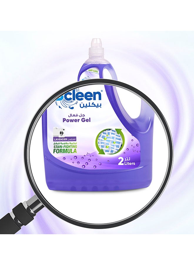 Bcleen Liquid Laundry Detergent Lavender 2L & Fabric Softener Lavender 2L - (OFFER PACK 2L X 2) - Image 2