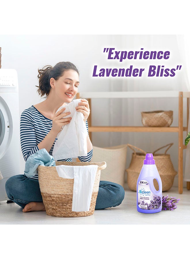 Bcleen Liquid Laundry Detergent Lavender 2L & Fabric Softener Lavender 2L - (OFFER PACK 2L X 2) - Image 5