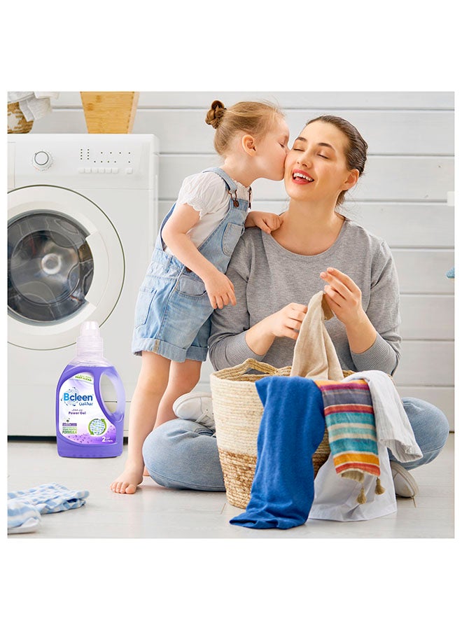 Bcleen Liquid Laundry Detergent Lavender 2L & Fabric Softener Lavender 2L - (OFFER PACK 2L X 2) - Image 3